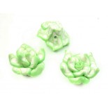 Zdjęcie - Kwiatek fimo seledynowy 15mm